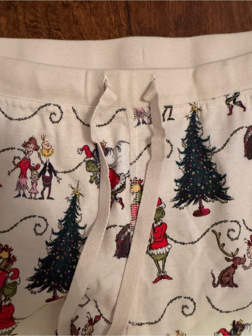 Hanna Anderson Adult Unisex The Grinch XMAS Pajama Lounge Pants Dr Seuss NWOT - Picture 3 of 6
